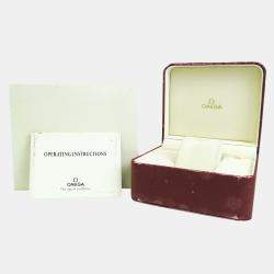 Omega Champagne 18k Yellow Gold And Stainless Steel De Ville Prestige Automatic 7304.11 Men's Wristwatch 35 MM