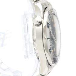 Pre Owned Omega Blue Stainless Steel Seamaster 2552.80.00 Men's Wristwatch 36 MM