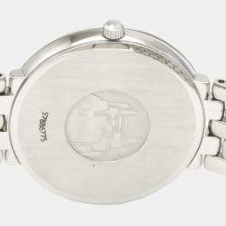 Omega Silver Stainless Steel De Ville Prestige Quartz 7514.31 Men's Wristwatch 32 mm