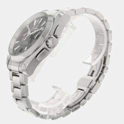 Omega Grey Stainless Steel Seamaster GMT Chrono 231.10.43.52.06.001 Men's Wristwatch 43 mm