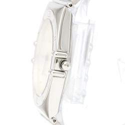 Pre Owned Omega Silver Stainless Steel Constellation Quartz 396.1070 Men's Wristwatch 33 mm