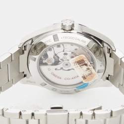 Pre Owned Omega Blue Stainless Steel Seamaster Aqua Terra 231.10.42.21.03.003 Men's Wristwatch 41.5 mm