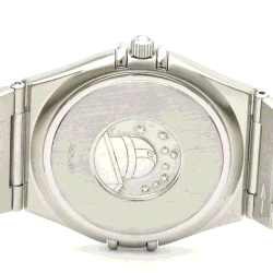 Pre Owned Omega Silver Stainless Steel Constellation 1512.30 Quartz Men's Wristwatch 33 mm