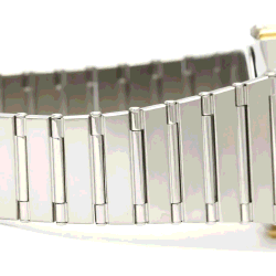 Pre Owned Omega Gold Stainless Steel Constellation 396.1070 Quartz Men's Wristwatch 33 mm