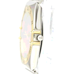 Pre Owned Omega Gold Stainless Steel Constellation 396.1070 Quartz Men's Wristwatch 33 mm