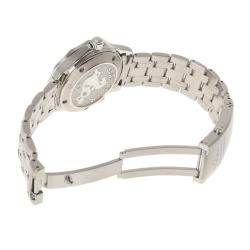 Pre Owned Omega Blue Stainless Steel Seamaster Professional 2222.80 Automatic Men's Wristwatch 36 mm