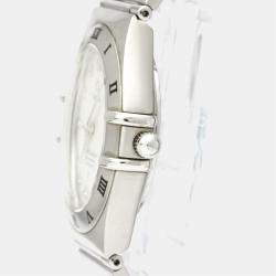 Pre Owned Omega Silver Stainless Steel Constellation 1504.35 Automatic Men's Wristwatch 40 mm