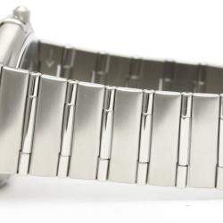 Pre Owned Omega Silver Stainless Steel Constellation 1512.30 Quartz Men's Wristwatch 33 mm