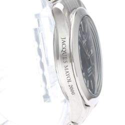 Omega Blue Stainless Steel Seamaster 2506.80 Automatic Men's Wristwatch 36 mm