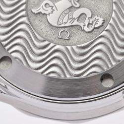 Pre Owned Omega Black Stainless Steel Seamaster Professional 2262.50 Quartz Men's Wristwatch 36 mm