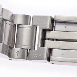 Pre Owned Omega Black Stainless Steel Seamaster Professional 2262.50 Quartz Men's Wristwatch 36 mm