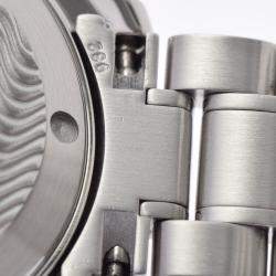 Pre Owned Omega Black Stainless Steel Seamaster Professional 2262.50 Quartz Men's Wristwatch 36 mm