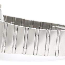 Pre Owned Omega Grey Stainless Steel Constellation 1502.40 Automatic Men's Wristwatch 35 mm