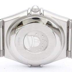 Pre Owned Omega Grey Stainless Steel Constellation 1502.40 Automatic Men's Wristwatch 35 mm