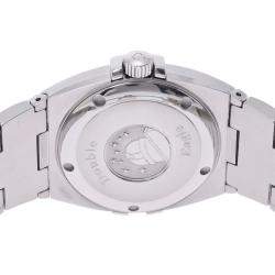 Omega Black Stainless Steel Constellation 1531.51 Men's Wristwatch 37 mm