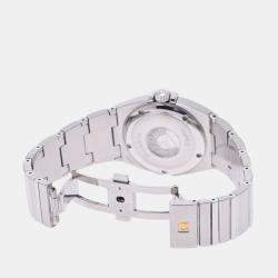 Omega Black Stainless Steel Constellation 1531.51 Men's Wristwatch 37 mm