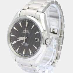 Omega Grey Stainless Steel Seamaster Aqua Terra 231.10.42.21.06.001 Men's Wristwatch 42 mm