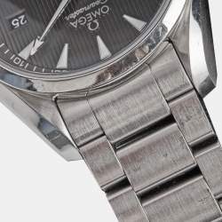 Omega Grey Stainless Steel Seamaster Aqua Terra 231.10.39.60.06.001 Men's Wristwatch 38.5 mm 