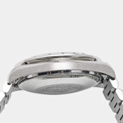 Pre Owned Omega White Stainless Steel Speedmaster 3511.20 Men's Wristwatch 39 mm