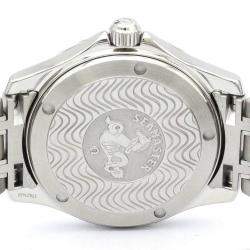 Omega Black Stainless Steel Seamaster 2514.50 Men's Wristwatch 36 mm