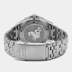 Omega Black Stainless Steel Seamaster 212.30.41.61.01.001 Men's Wristwatch 41 mm