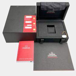 Omega Silver 18k White Gold Speedmaster 310.60.42.50.02.001 Manual Winding Men's Wristwatch 42 mm