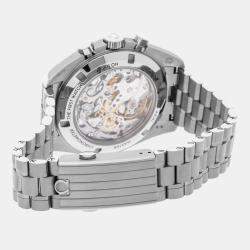 Omega Silver 18k White Gold Speedmaster 310.60.42.50.02.001 Manual Winding Men's Wristwatch 42 mm