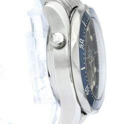 Pre Owned Omega Blue Stainless Steel Seamaster 300M 2599.80 Men's Wristwatch 42 mm