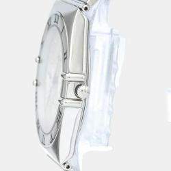 Omega Silver Stainless Steel Constellation 396.1070 Quartz Men's Wristwatch 35 mm