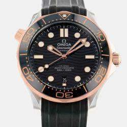 Omega seamaster 2025 rose gold rubber