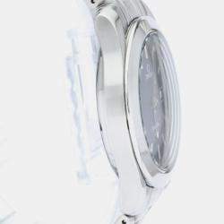 Omega Blue Stainless Steel Seamaster 2511.81 Quartz Men's Wristwatch 36 mm