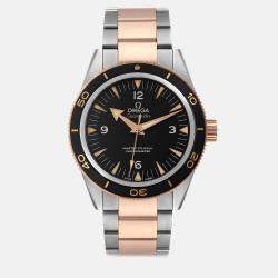 Omega Black Stainless Steel Seamaster 233.20.41.21.01.001 Automatic Men's Wristwatch 41 mm