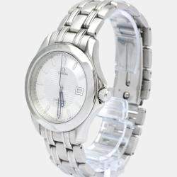 Omega Silver Stainless Steel Seamaster 2511.31 Quartz Men's Wristwatch 36 mm