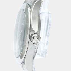 Pre Owned Omega Blue Stainless Steel Seamaster 2511.81 Quartz Men's Wristwatch 36 mm