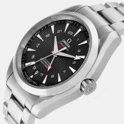 Omega Black Stainless Steel Seamaster Aqua Terra 231.10.43.22.01.001 Automatic Men's Wristwatch 43 mm