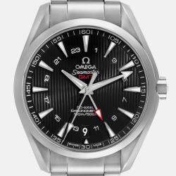 Omega Black Stainless Steel Seamaster Aqua Terra 231.10.43.22.01.001 Automatic Men's Wristwatch 43 mm