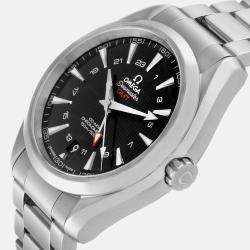 Omega Black Stainless Steel Seamaster Aqua Terra 231.10.43.22.01.001 Automatic Men's Wristwatch 43 mm