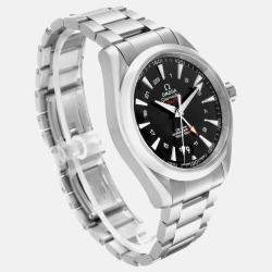 Omega Black Stainless Steel Seamaster Aqua Terra 231.10.43.22.01.001 Automatic Men's Wristwatch 43 mm