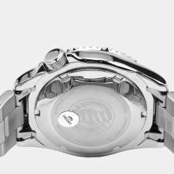 Pre Owned Orient Triton RA-AC0K01B10B Black Dial Stainless Steel Men's Wristwatch 43 mm
