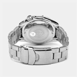 Pre Owned Orient Triton RA-AC0K01B10B Black Dial Stainless Steel Men's Wristwatch 43 mm