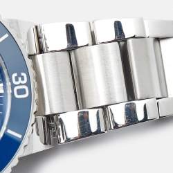 Oris Blue Vignette Ceramic Stainless Steel Aquis Lake Baikal Limited Edition 01 733 7730 4175-Set Men's Wristwatch 43.50 mm