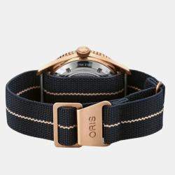 Oris  Blue Bronze Divers Carl Brashear 01 401 7764 3185 Automatic Men's Wristwatch 40 mm