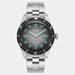 Oris Grey Stainless Steel Divers Sixty-Five 01 733 7707 4053-07 8 20 18 Automatic Men's Wristwatch 40 mm