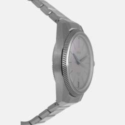 Pre Owned Oris Propilot X 01.400.7778.7153 Automatic Gray Dial Titanium Men's Wristwatch 38mm