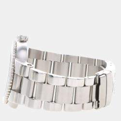 Pre Owned ساعة يد رجالية أوريس أكويس ستانلس ستيل أسود أوتوماتيك 44 مم 7533