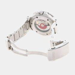 Pre Owned Oris Aquis 733 7730 4157 Automatic Stainless Steel Men's Wristwatch 43mm