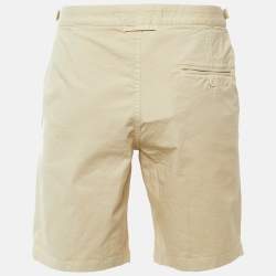 مملوكة مسبقًا Orlebar Brown Beige Cotton Dane Shorts L/Waist 36"
