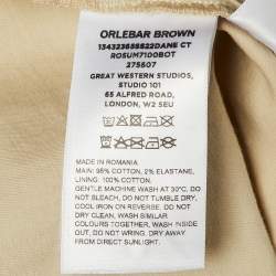 مملوكة مسبقًا Orlebar Brown Beige Cotton Dane Shorts L/Waist 36"