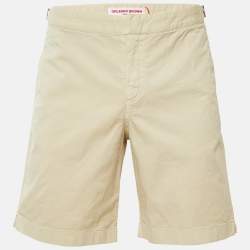 مملوكة مسبقًا Orlebar Brown Beige Cotton Dane Shorts L/Waist 36"