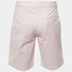 Pre Owned Orlebar Brown Pink Cotton Shorts L